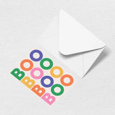 Boo Greeting Card
