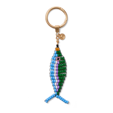Bogg'd & Charmed - Beaded Fish Blue/Green