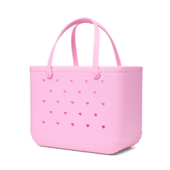 Original Bogg Bag - Cut Out Heart Pink Taffy