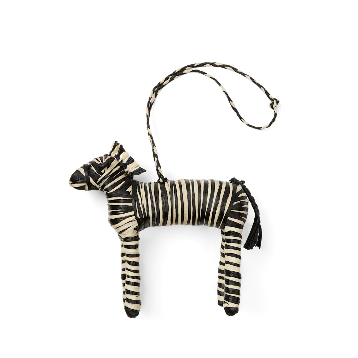Bogg'd & Charmed  - Raffia Zebra