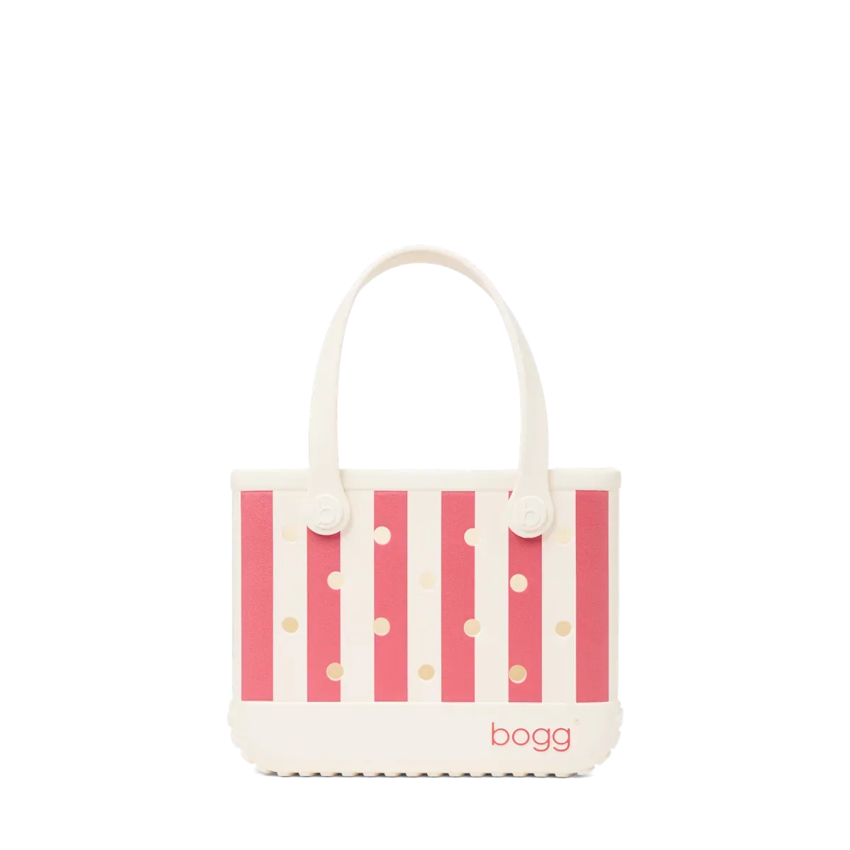 Bitty Bogg Bag - Capri Coral Stripe