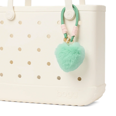 Bogg'd & Charmed  - Green Heart Pouf