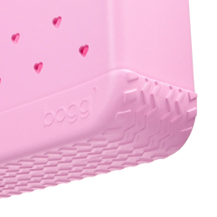 Baby Bogg Bag - Cut Out Heart Pink Taffy