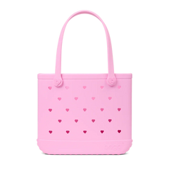 Baby Bogg Bag - Cut Out Heart Pink Taffy